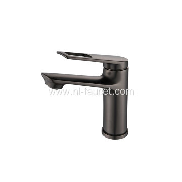 Brass bathroom gun ash face wash faucet